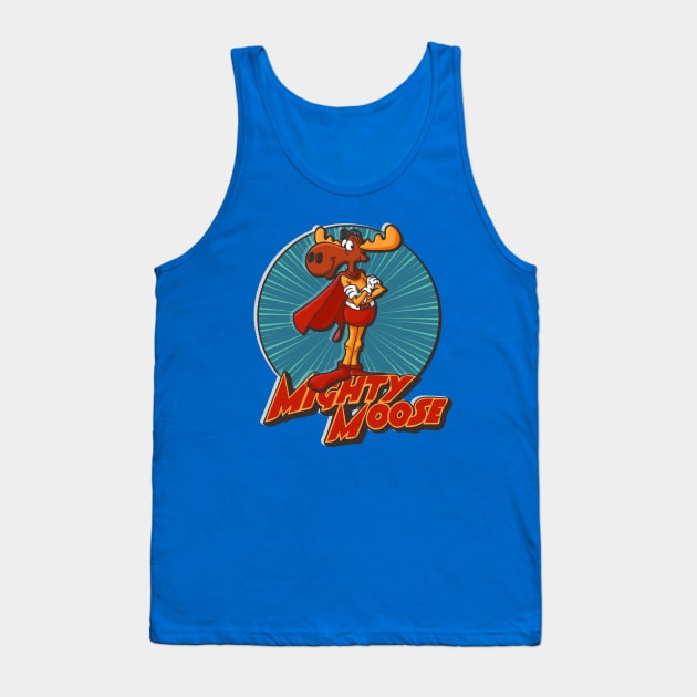 Mighty Moose Tank Top by Doc Multiverse Designs